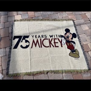 🎉HP🎉 Disney’s Mickey 75th Birthday Throw/Tapestry